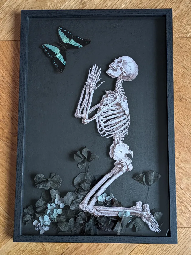 Pénitence - Collection Omnia Vanitas, art gothique original