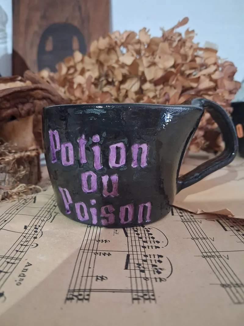 Potion ou poison, décoration gothique faite main