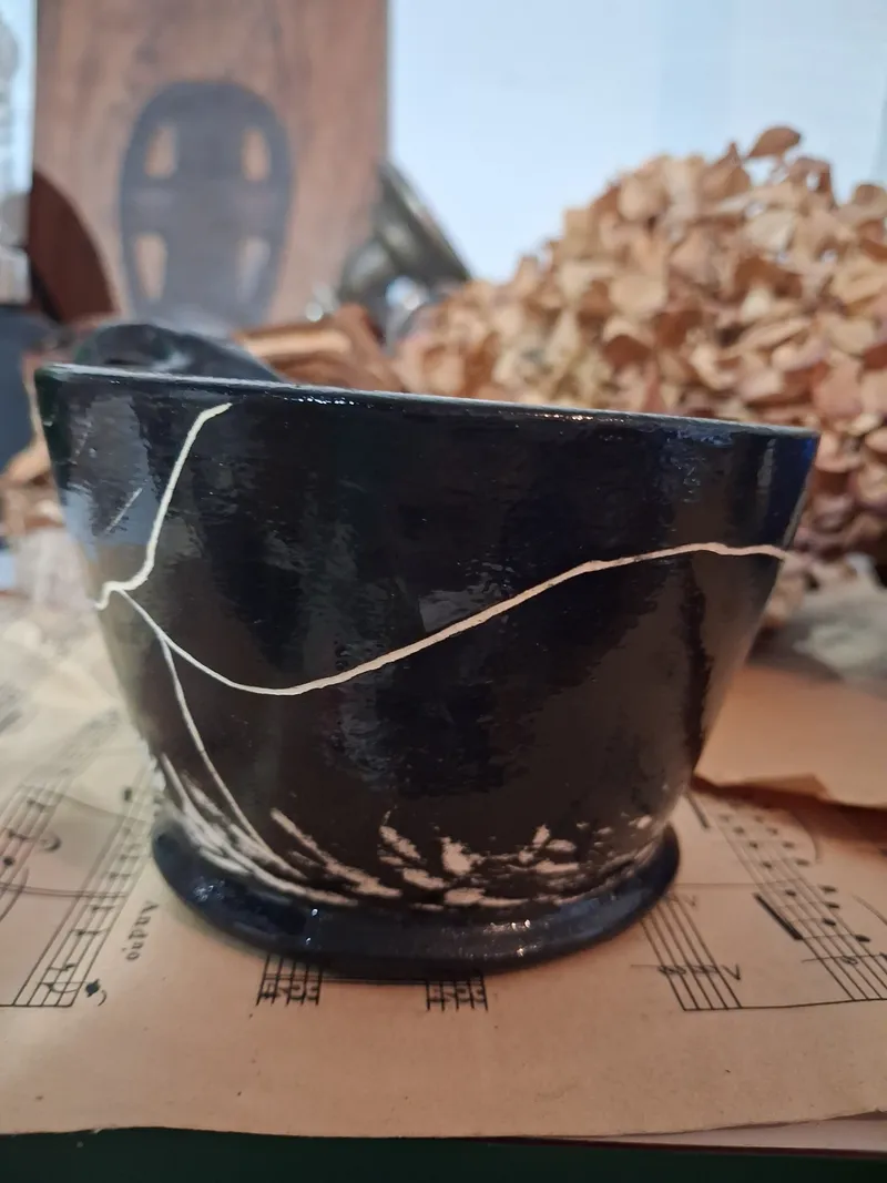 Tasse Nenia, décoration gothique faite main (2)
