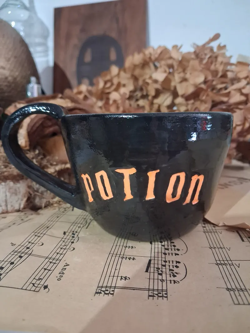 Potion versus Poison, décoration gothique faite main