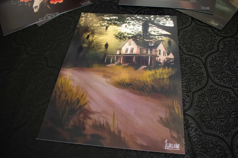 Illustration A3 - House of Shadows