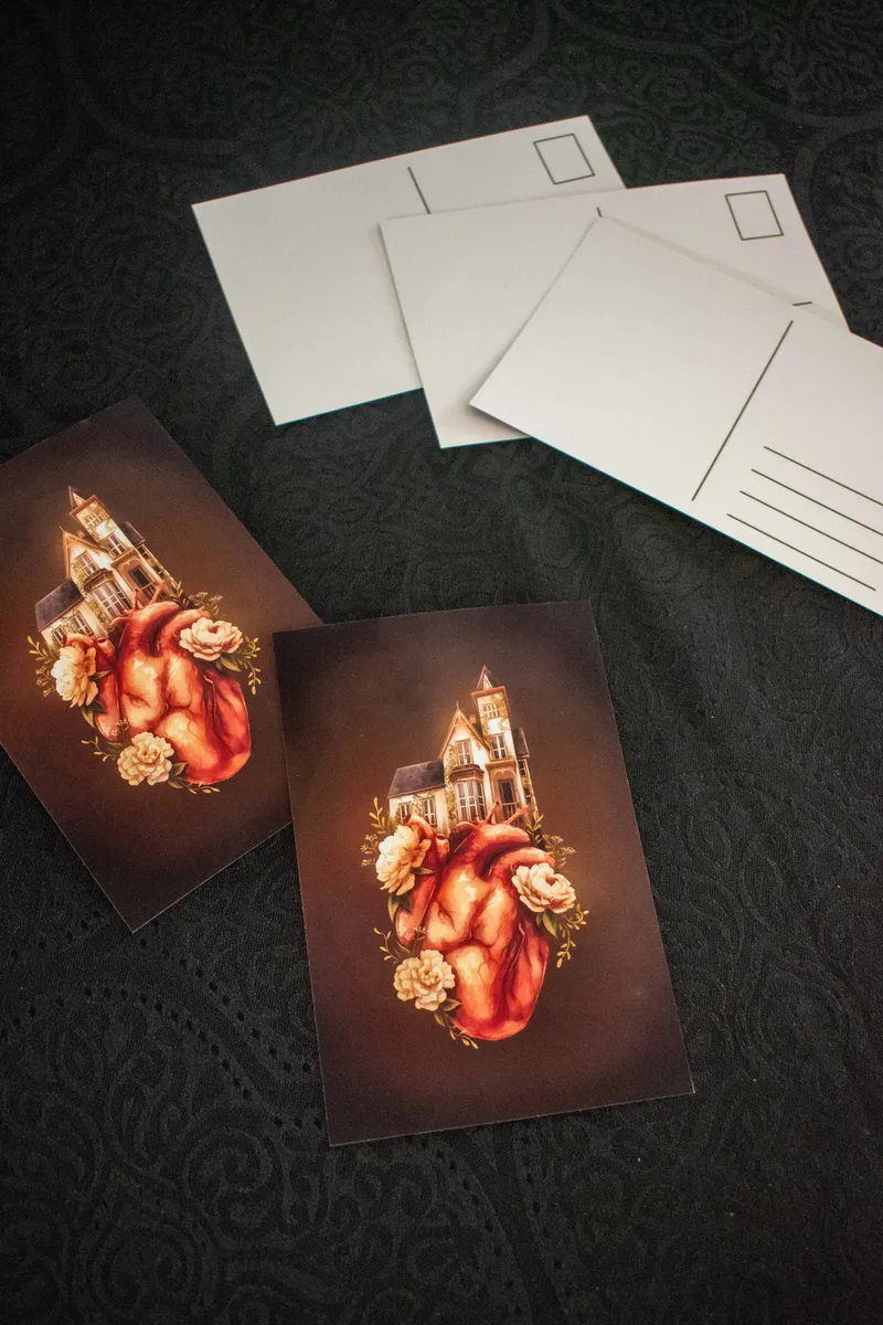 Carte postale - House on a Heart