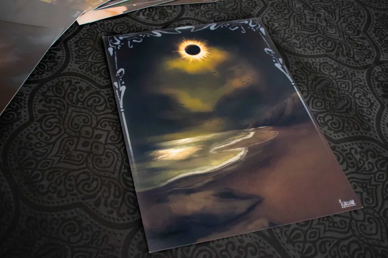 Illustration A4 - Black Sun