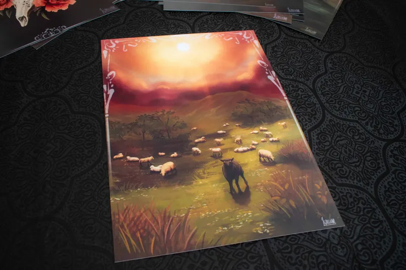 Illustration A3 - Black Sheep