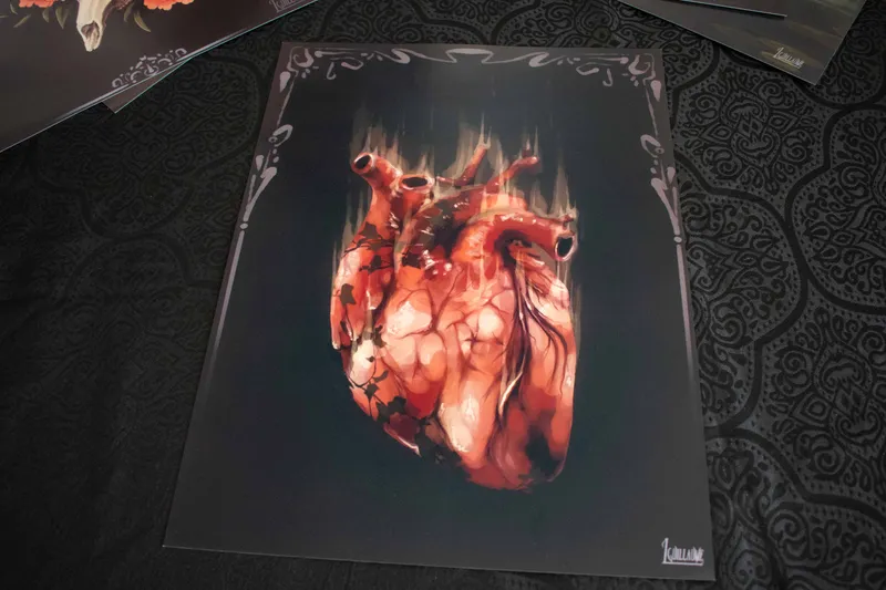 Illustration A3 - Old Heart