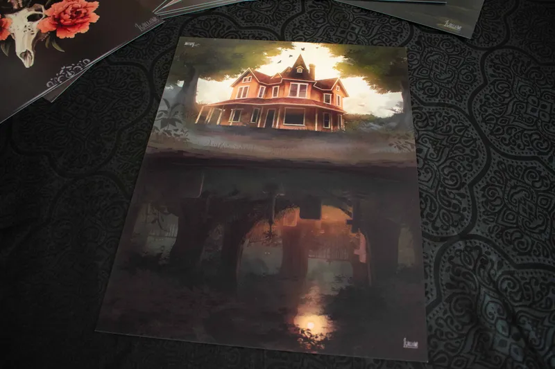 Illustration A3 - Upside down House