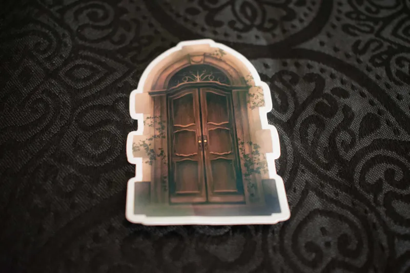 Sticker Holographique - Door