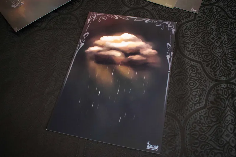 Illustration A4 - Rainy Cloud