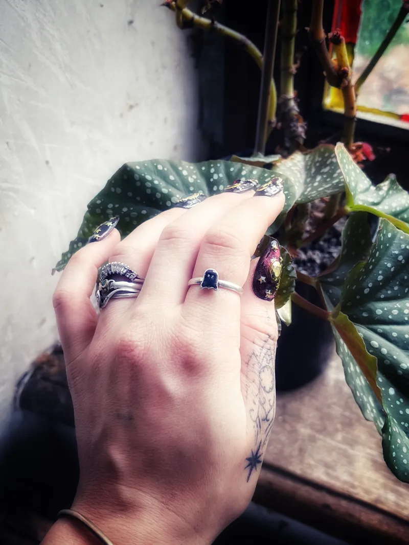 👻 GHOST 👻, handmade gothic jewelry (2)