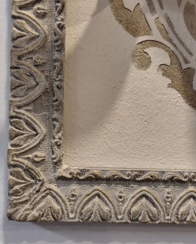Crâne de bélier gothique – pièce artisanale unique, décoration gothique faite main (3)