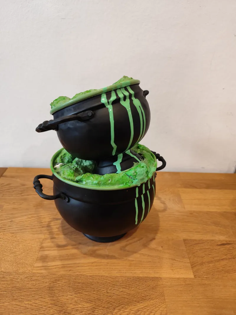 "j'ai encore l'oeil" chaudrons de sorcières, décoration gothique faite main (3)