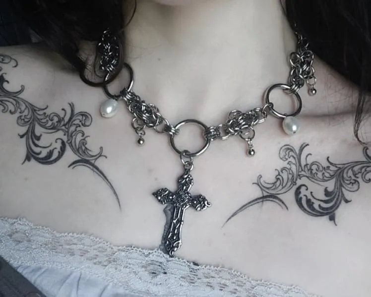 Collier "Bride" chianmail