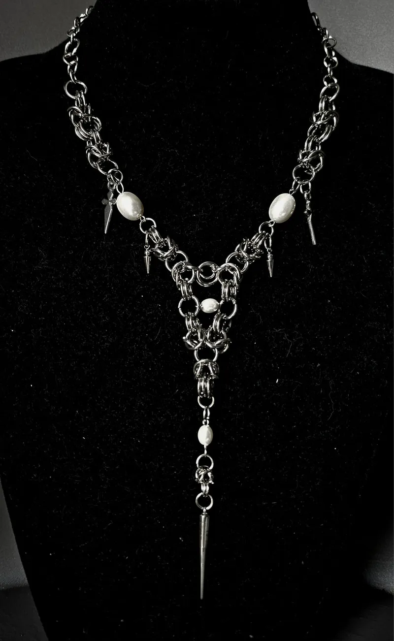 Collier "Raven" Chainmail  — 2