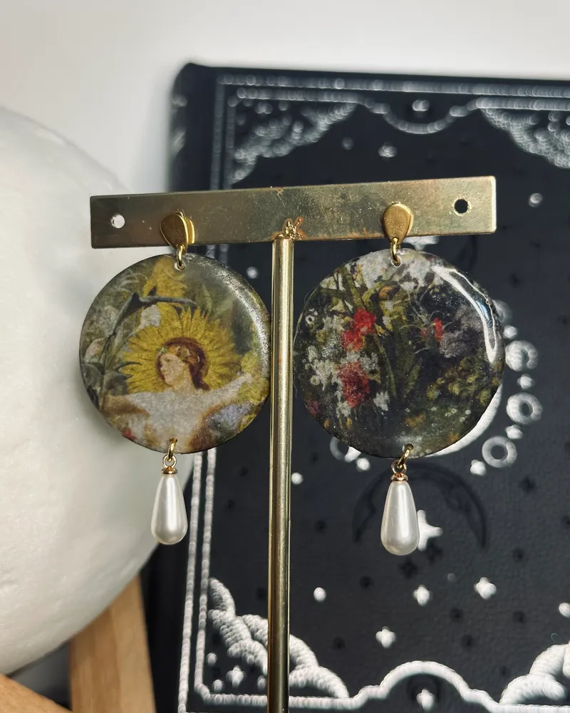 LA DAME DES RONCES - Ornement d’oreilles  — 2