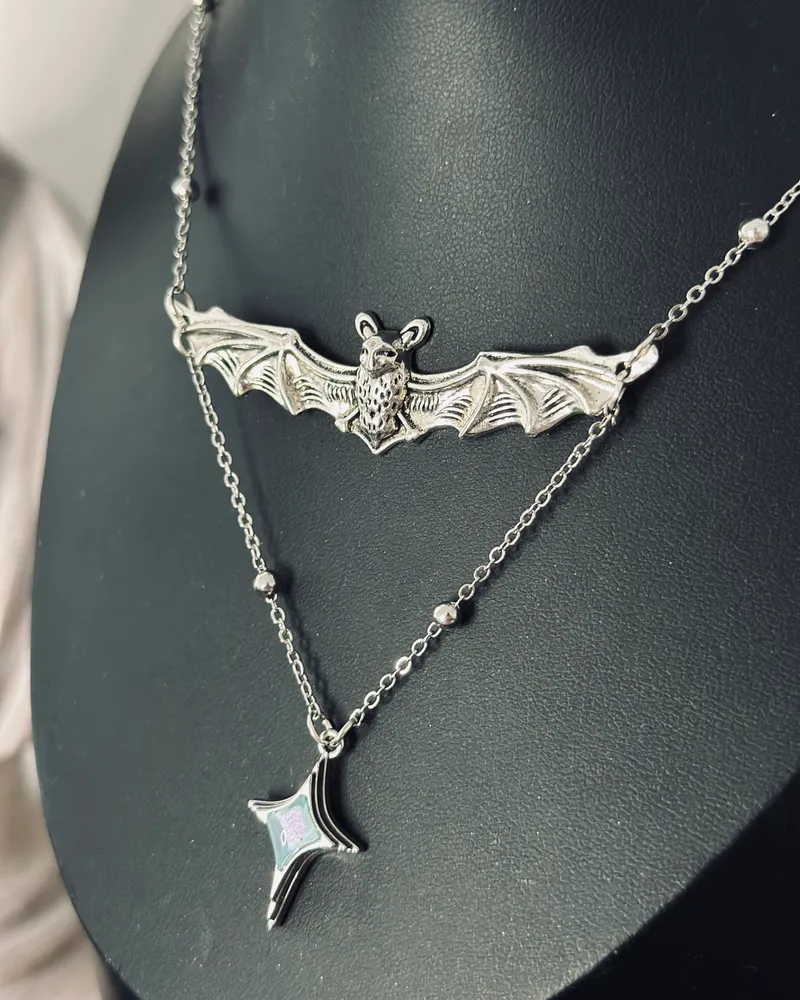 STRIGOI - Ornement d’oreilles, bijou gothique fait main (3)