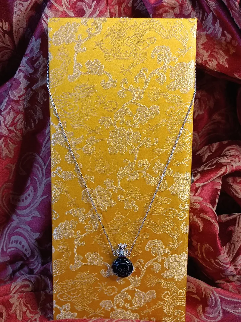 Collier toxic, bijou gothique fait main (2)