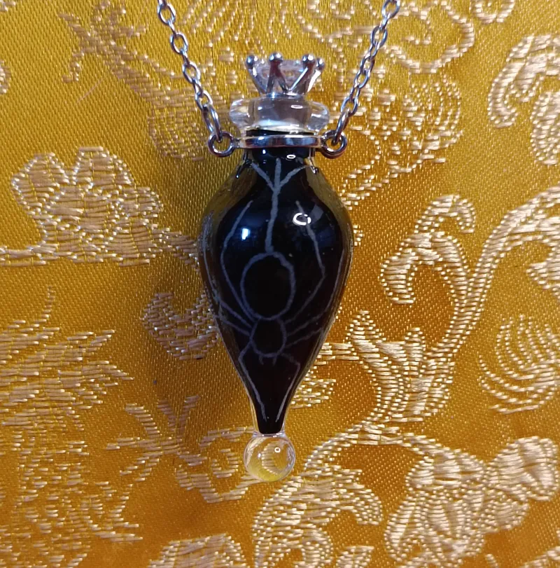 Collier arachné, bijou gothique fait main