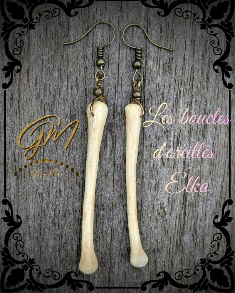 Bo Elka 🦴 bronze, handmade gothic jewelry (2)